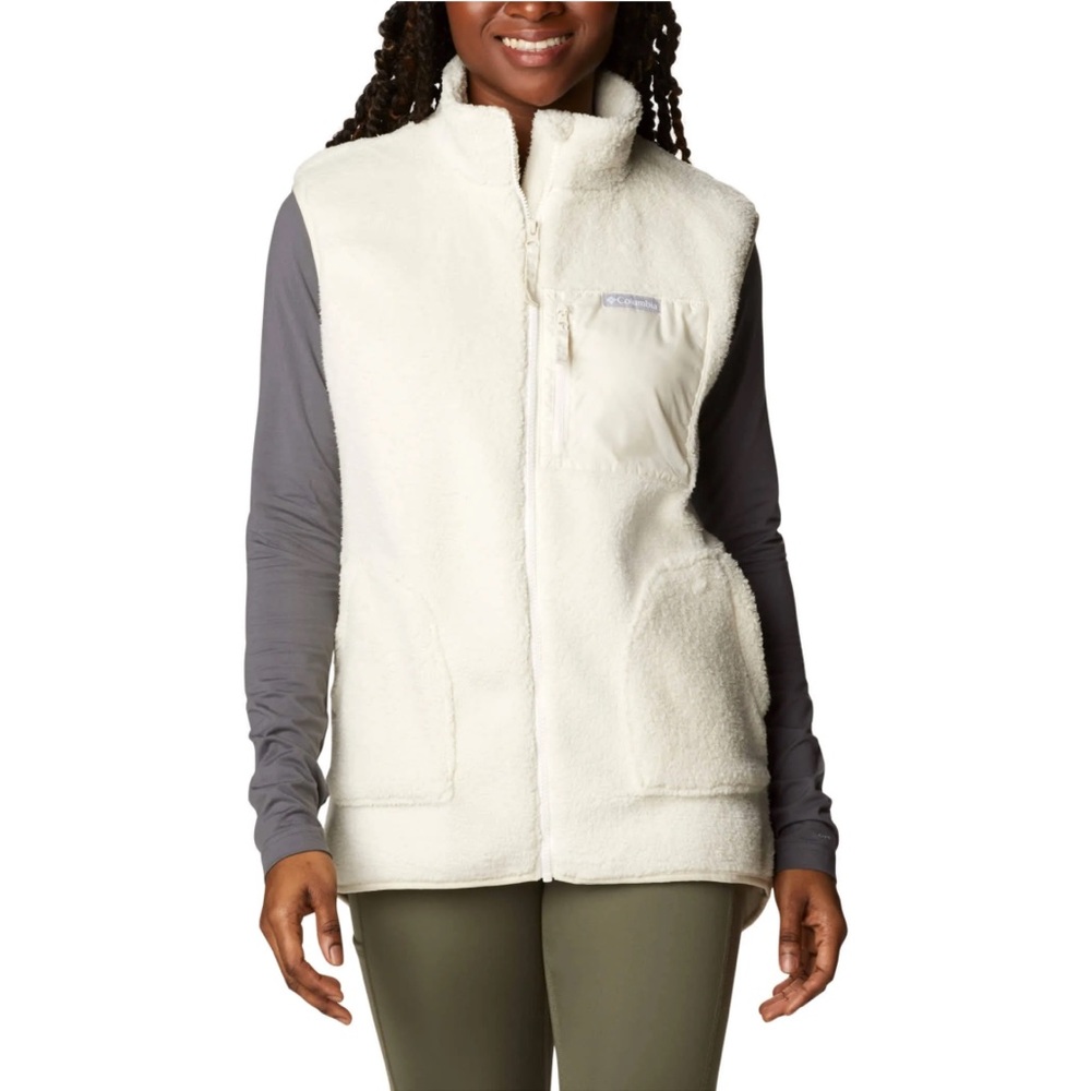 BNWOT Columbia Off White Vest